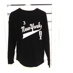 Black long sleeve shirt
